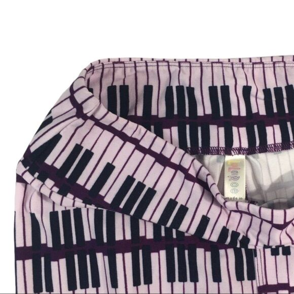 WJ482 Women’s LuLaRoe Piano Keys Workout Leggings (Fits Sizes 2-12) - Picture 2 of 3